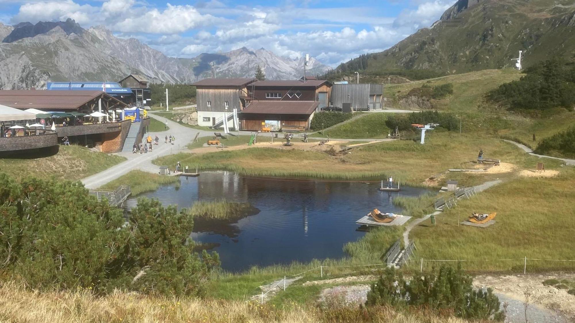 Apartamento Haus Maschol Wald am Arlberg Exterior foto