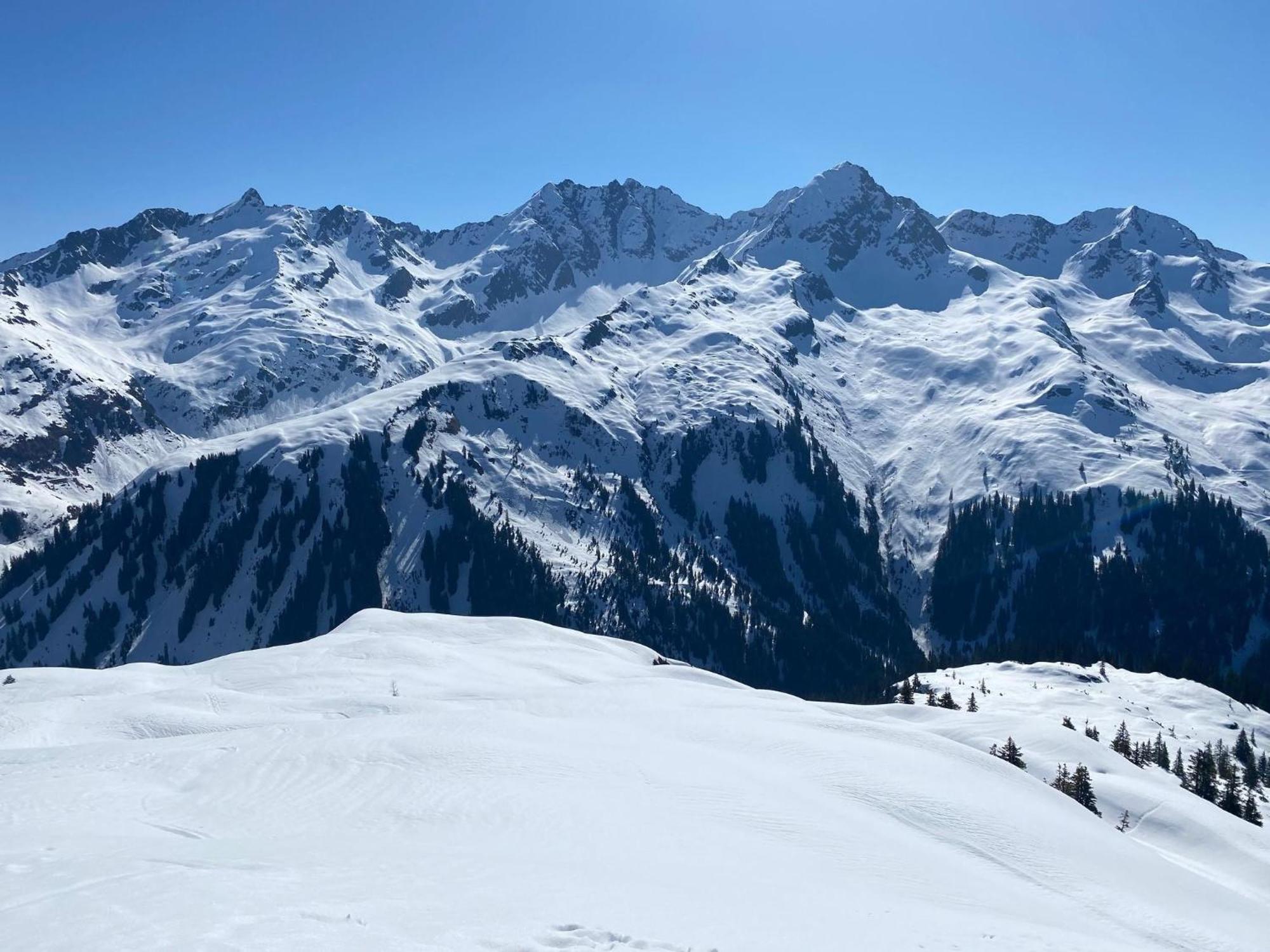 Apartamento Haus Maschol Wald am Arlberg Exterior foto